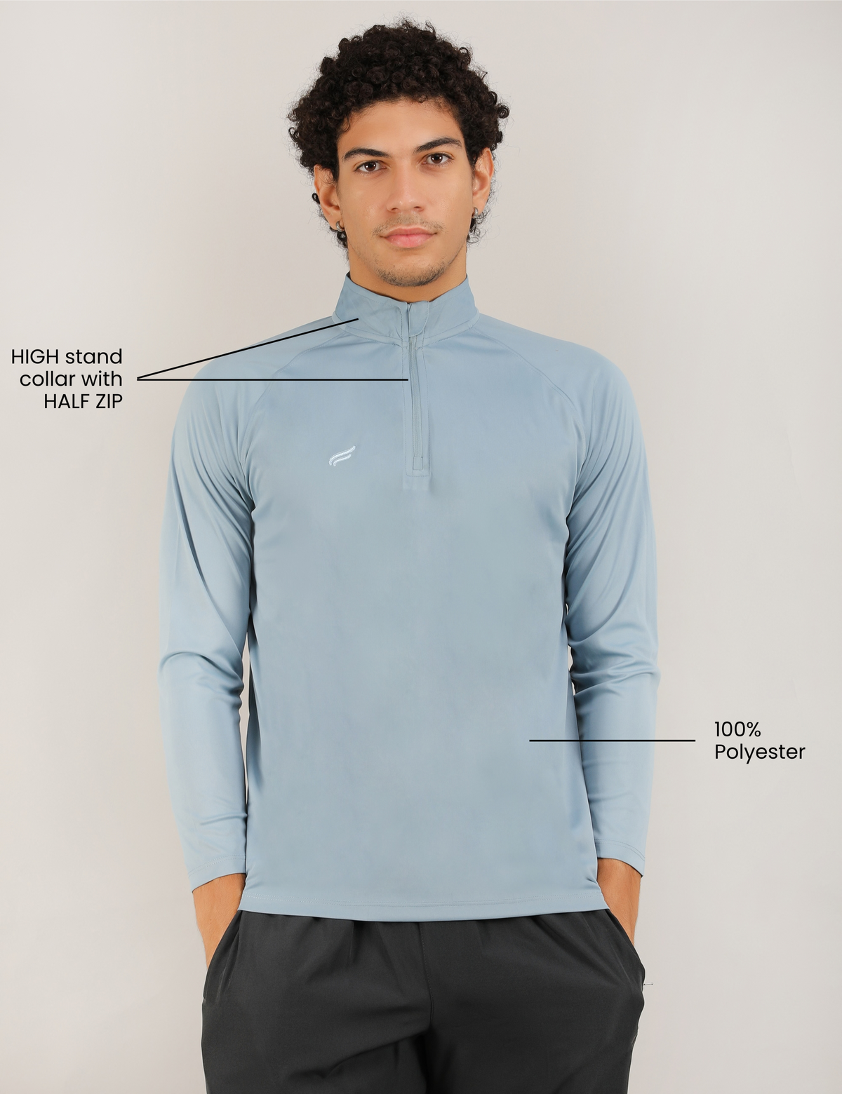 ASI Stream Zipper T-Shirt