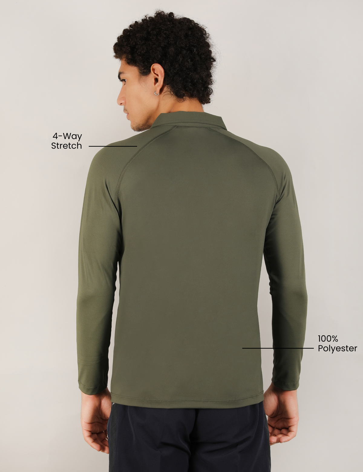 ASI Beetal Zipper T-Shirt