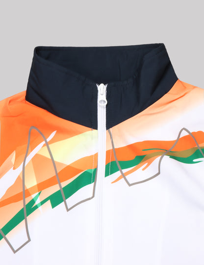 ASI Euro Digital Tracksuit - White & Navy