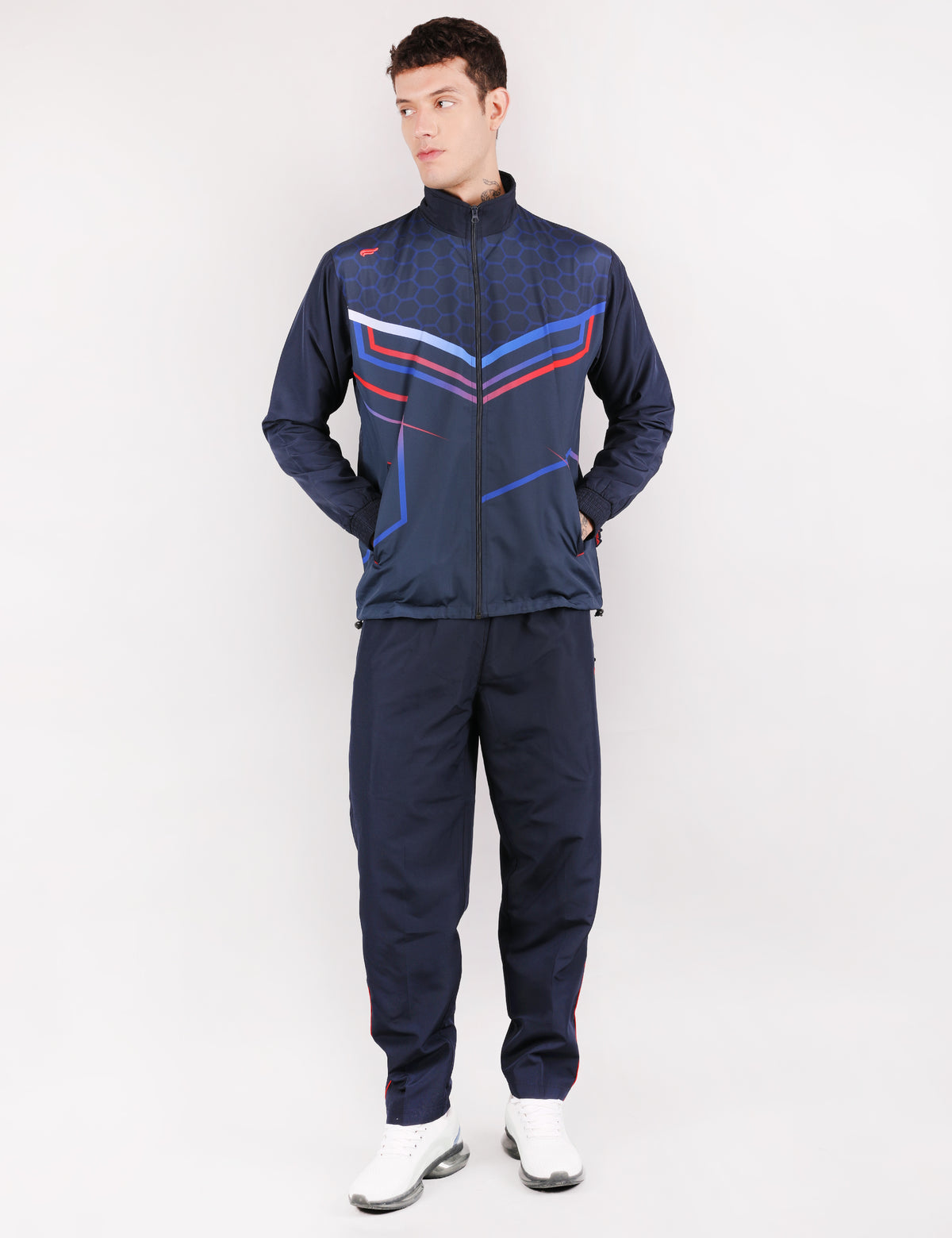ASI Euro Digital Tracksuit - Navy