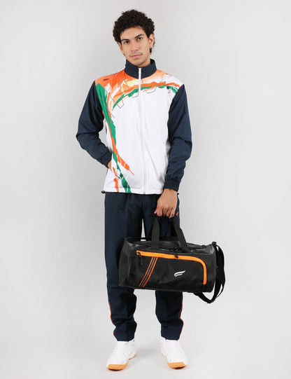 ASI Euro Digital Tracksuit - White & Navy